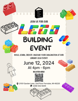 Lego Building Event