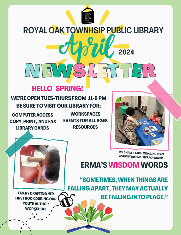 April Newsletter