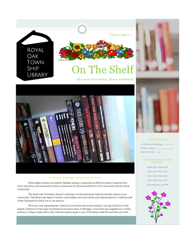 Off the Shelf Issue 2, Volume 1