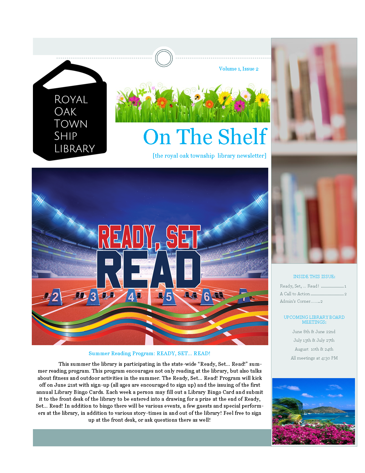 Off The Shelf, Issue 3 Volume 1 (Page One)